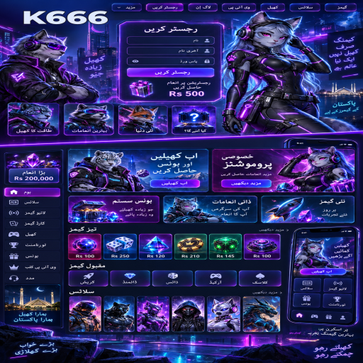 K666 میں سلاٹ گیمز کے بنیادی اصول اور فیصلوں کی اردو رہنمائی